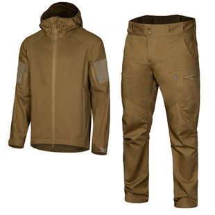 Демисезонный мужской охотничий костюм Stalker Twill Coyote Camotec фото