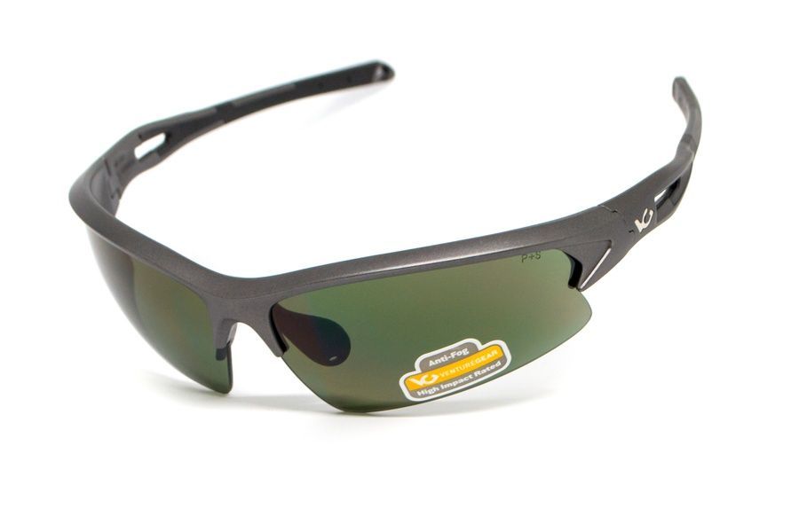 Защитные очки Venture Gear MontEagle GunMetal (forest gray) Anti-Fog, серо-зеленые фото