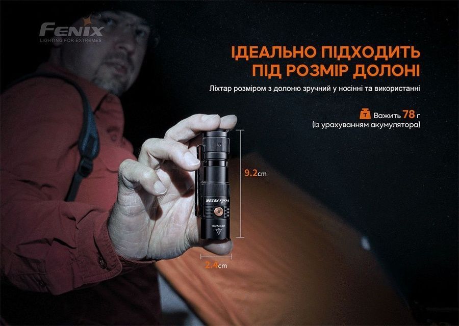 Ліхтар ручний Fenix PD25R фото