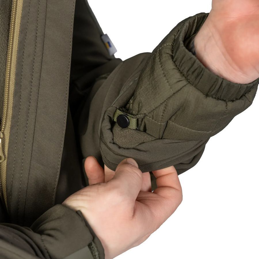 Комплект 2в1 Куртка SoftShell с подстёжкой (9421+9422) Олива (9423), 2XL фото