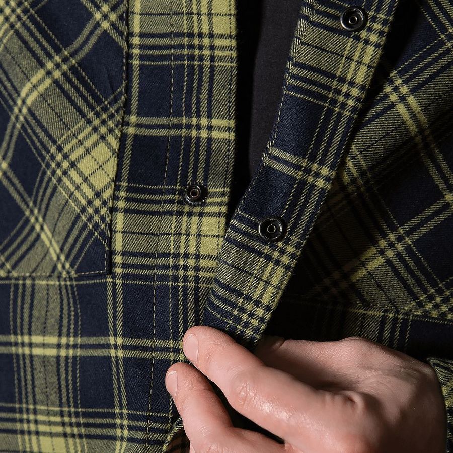 Рубашка тактическая "Буревой" Lime Green/Navy фото