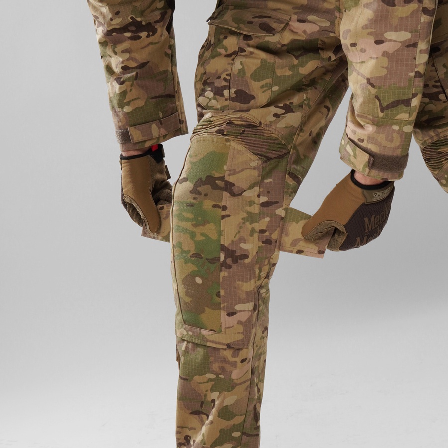 Комплект штурмові штани + убакс UATAC Gen 5.3 Multicam STEPPE (Степ) бежевий M фото