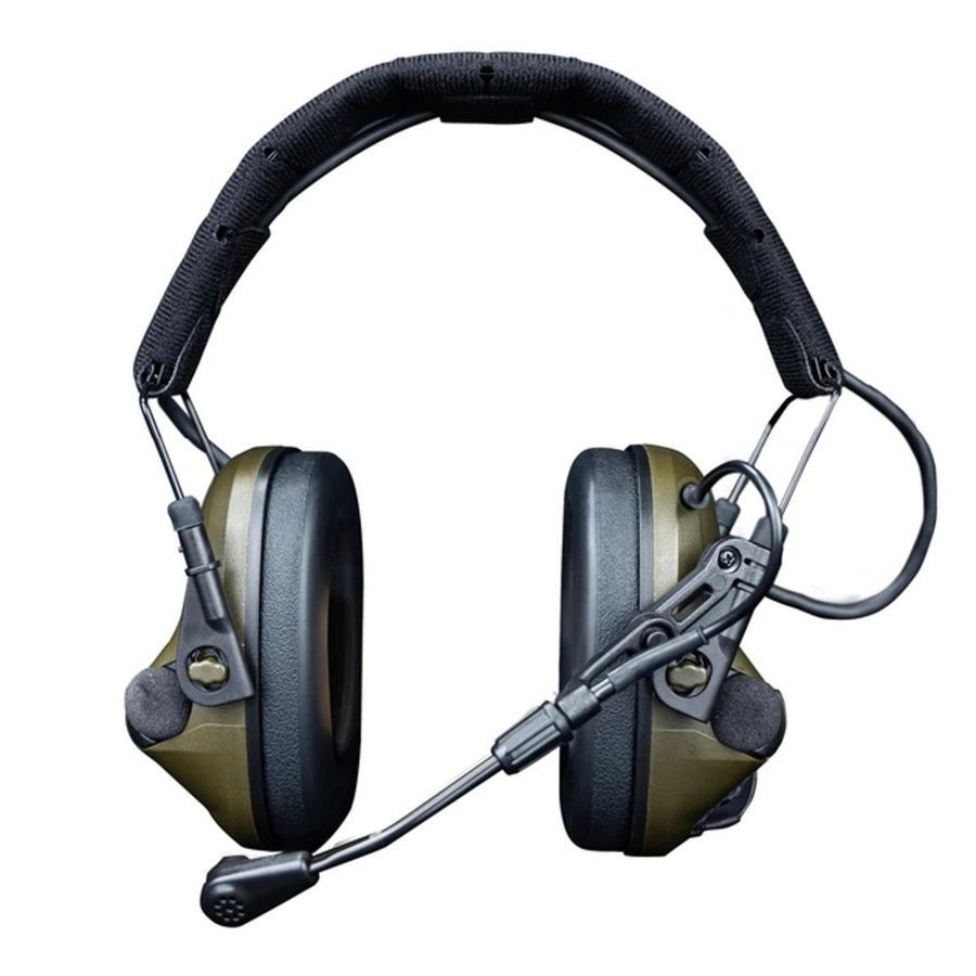 Активні захисні навушники Earmor M33 (FG) Olive з Bluetooth та гарнітурою фото