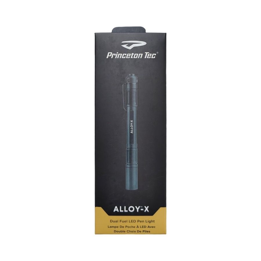 Фонарь Princeton Tec Alloy-X Rechargeable Black 400lm фото