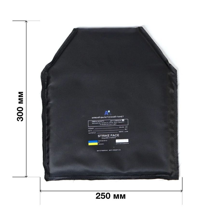 Баллистическая защита 1 или 2 класса 250х300 мм MOLLI фото