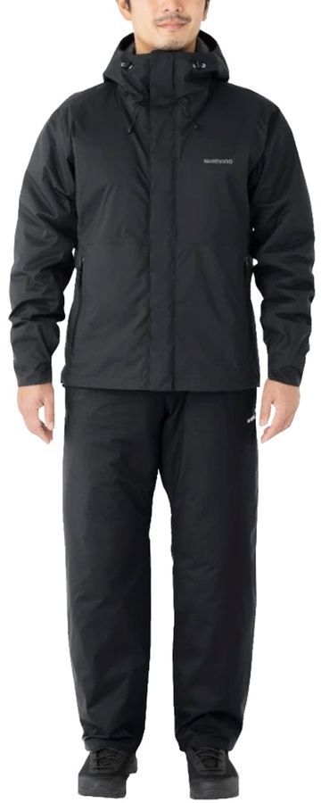 Охотничий костюм Warm Rain Suit XXL Black Shimano фото