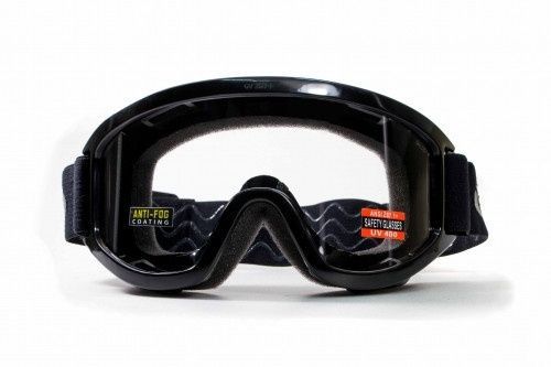Захисні окуляри-маска Global Vision Wind-Shield KIT Anti-Fog, дві змінні лінзи фото
