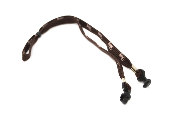 Ремінець для окулярів Flat (brown), коричневий фото