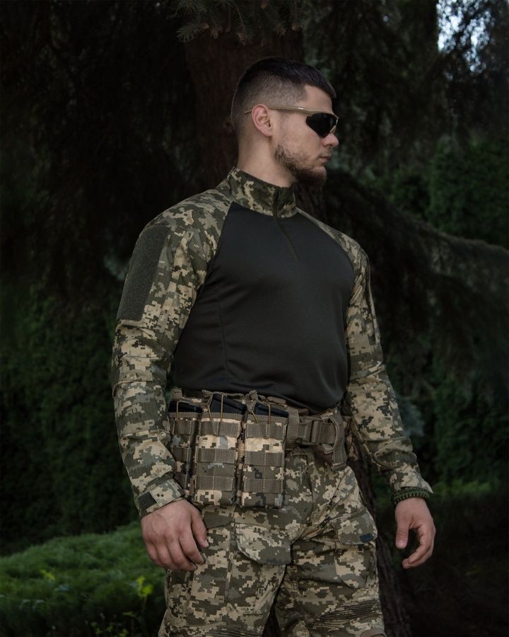 Рубашка тактическая боевая BEZET Combat пиксель фото