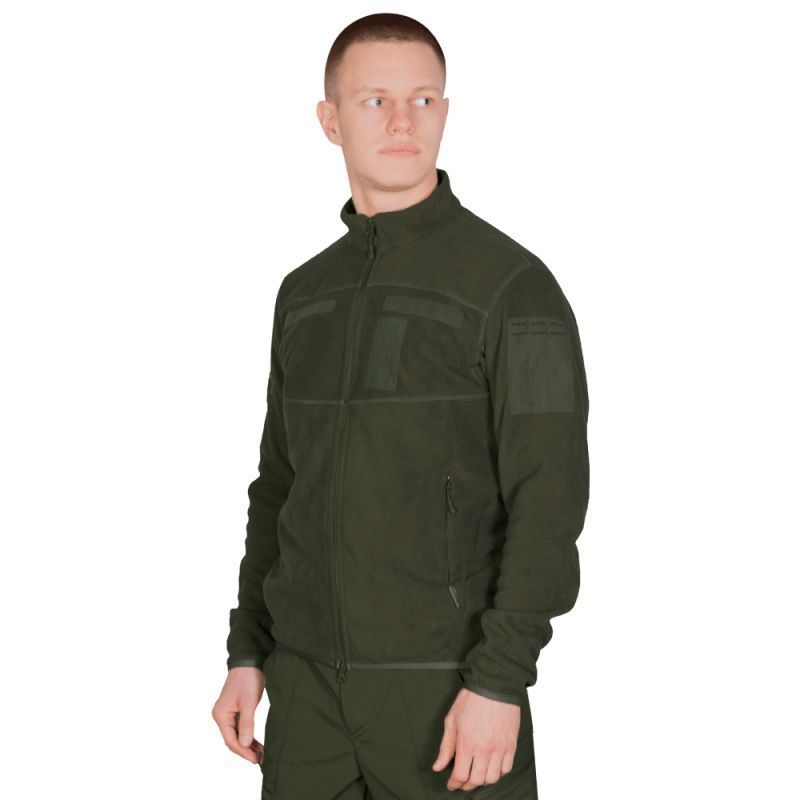 Мужская тактическая флисовая кофта Army олива Camotec фото