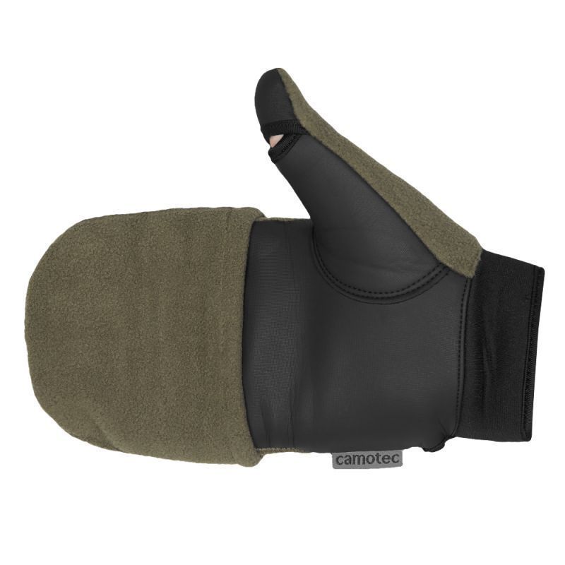 Тактические перчатки Grip Max Windstopper оливковые Camotec фото