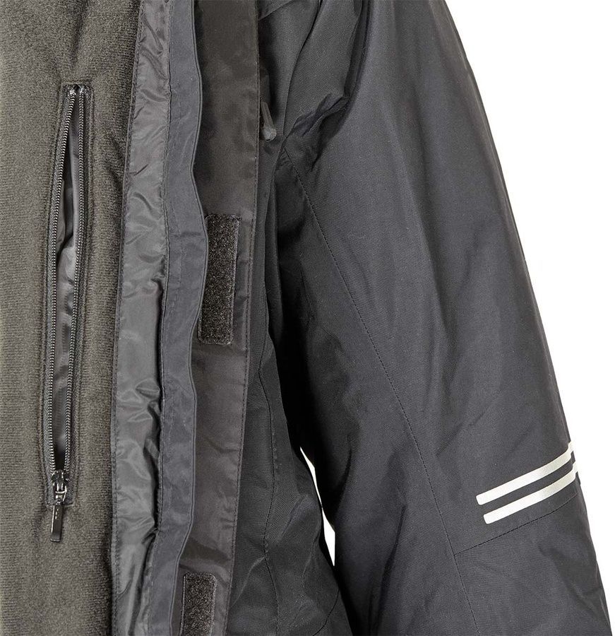 Демисезонный мужской охотничий костюм RB-025S DryShield Warm Advance Black Shimano фото