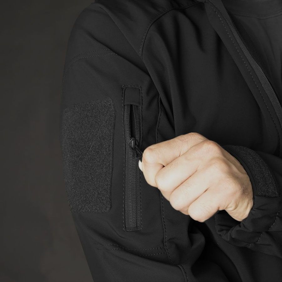Демисезонный костюм военный SoftShell 2.0 Black Camotec фото