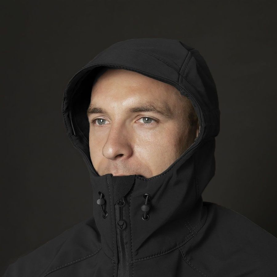 Демисезонный костюм военный SoftShell 2.0 Black Camotec фото