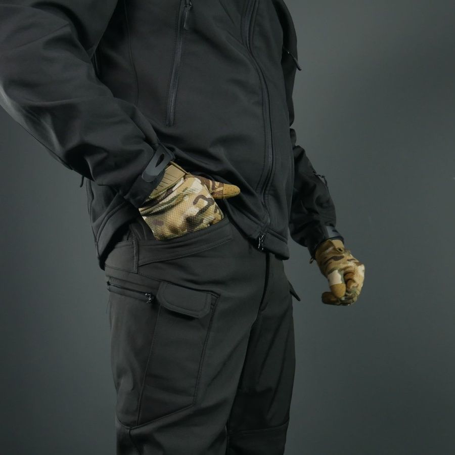 Костюм Softshell Tactic Demi Чорний фото