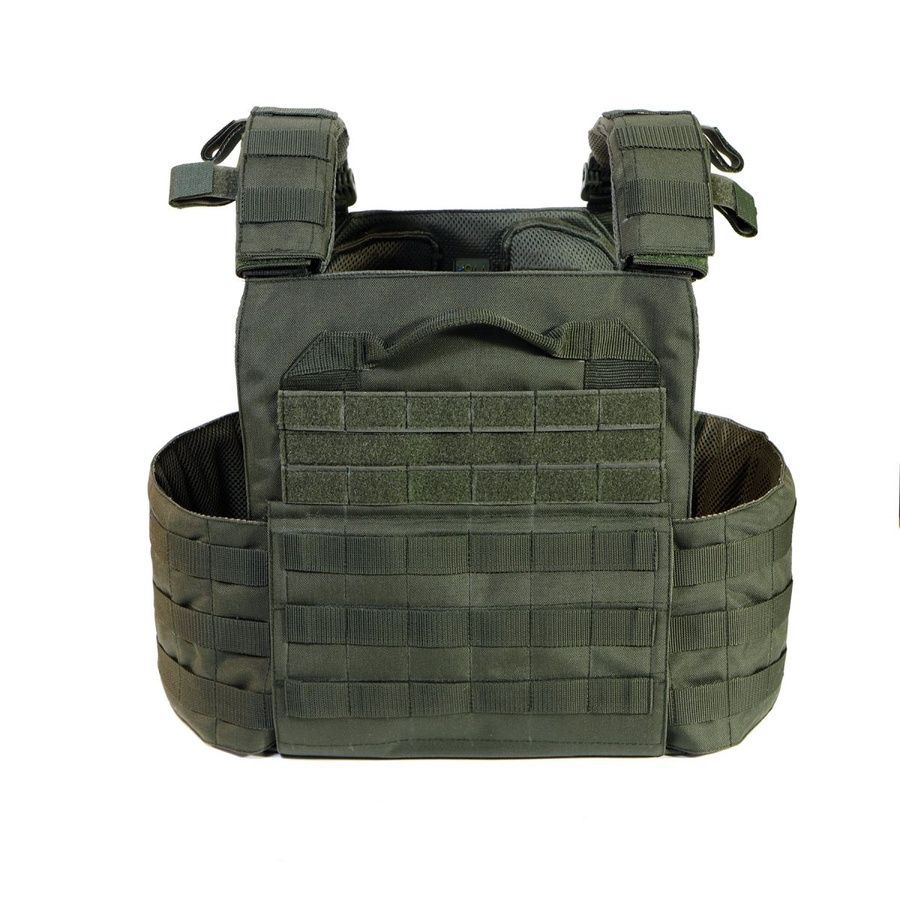 Плитоноска з швидким скиданням Олива (PLATE CARRIER) MOLLI PL-026 фото
