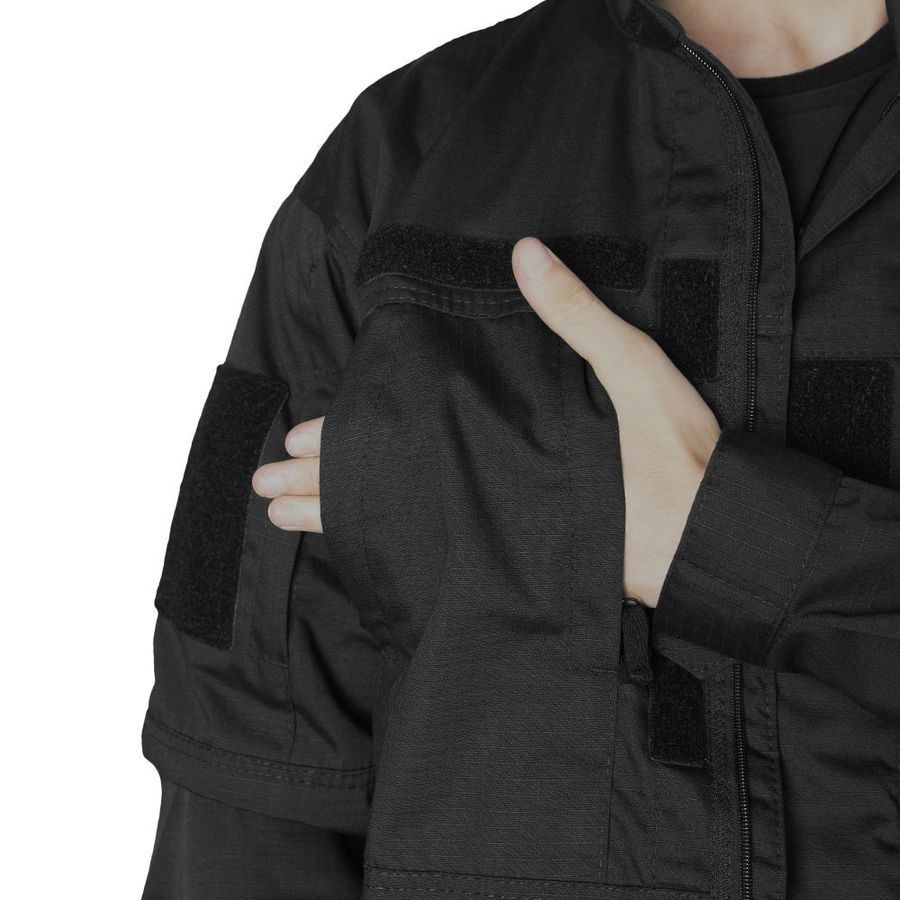 Демісезонний костюм військовий Тактичний Perimeter. Rip-Stop Teflon Black Camotec фото
